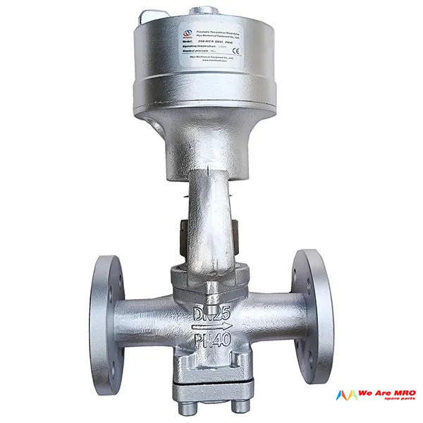 2-way piston valve